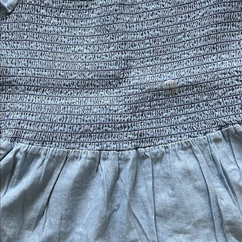 Aeropostale Off Shoulder Denim Top NWT - Picture 2 of 2